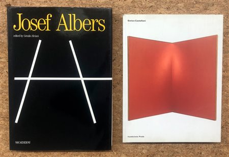 JOSEPH ALBERS E ENRICO CASTELLANI - Lotto unico di 2 cataloghi