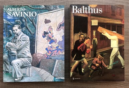 ALBERTO SAVINIO E BALTHUS - Lotto unico di 2 cataloghi