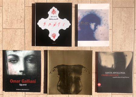 OMAR GALLIANI - Lotto unico di 5 cataloghi: