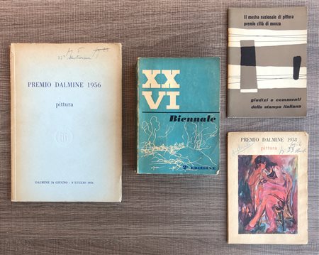 PREMI ED ESPOSIZIONI D'ARTE - Lotto unico di 4 cataloghi