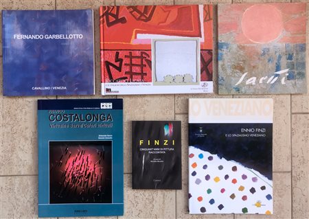 PITTURA VENETA DEL DOPOGUERRA - Lotto unico di 6 cataloghi