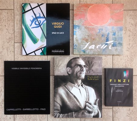 PITTURA VENETA DEL DOPOGUERRA - Lotto unico di 5 cataloghi