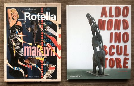MIMMO ROTELLA E ALDO MONDINO - Lotto unico di 2 cataloghi