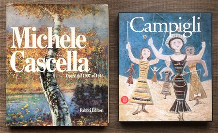 MICHELE CASCELLA E MASSIMO CAMPIGLI - Lotto unico di 2 cataloghi: