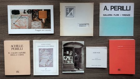 ACHILLE PERILLI - Lotto unico di 8 piccoli cataloghi:
