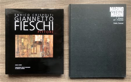 GIANNETTO FIESCHI E MARINO MARINI - Lotto unico di 2 cataloghi: