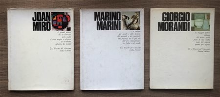 I MAESTRI DEL NOVECENTO - SANSONI EDITORE - Lotto unico di 3 cataloghi