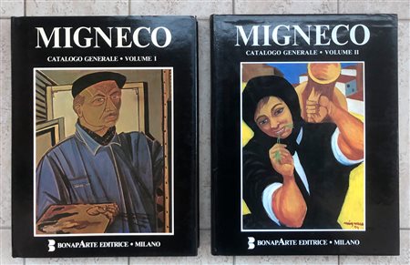 GIUSEPPE MIGNECO - Lotto unico di 2 cataloghi generali