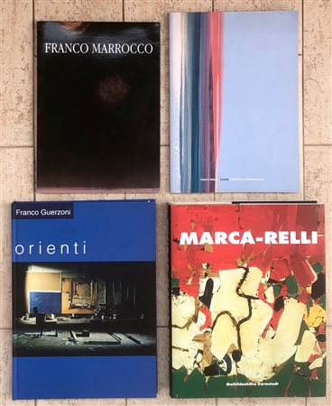 ARTE DEL DOPOGUERRA (MARCA-RELLI, GUERZONI, MATINO E MARROCCO) - Lotto unico di 4 cataloghi