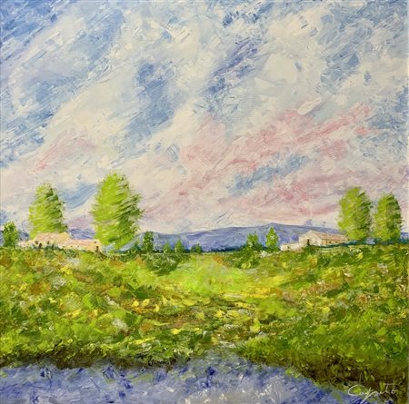 LUIGI CAPUTO, COLLINA PRIMAVERILE