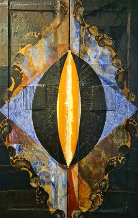 Bruno Ceccobelli, Portico del tempo, 1991