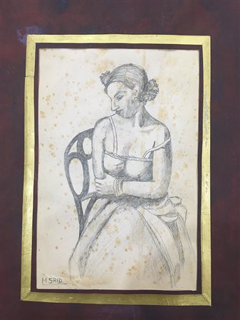 Mahmoud Said, Donna seduta