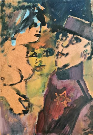 Mino Maccari, Soldato e signora, Anni 70