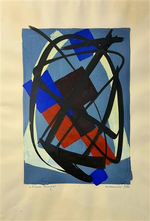 Luigi Montanarini, Composizione, 1972