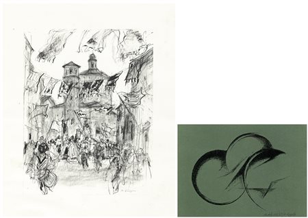 AUTORI VARI (CAPPELLO, QUAGLINO) - Lotto unico composto da 2 opere