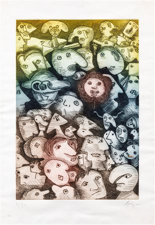 ENRICO BAJ (1924-2003) - Senza Titolo