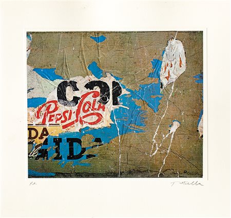 MIMMO ROTELLA (1918-2006) - Senza Titolo