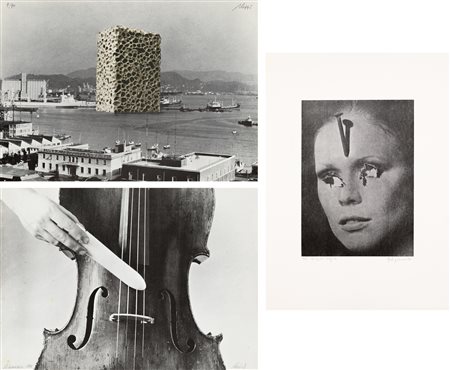 AUTORI VARI (PLESSI, STURLI, KUBISCH) - Lotto unico composto da 3 litografie