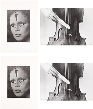 AUTORI VARI (STURLI, KUBISCH) - Lotto unico di 4 opere