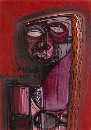 VITTORIO MARIA DI CARLO (1939-2015) - Figure, 1970