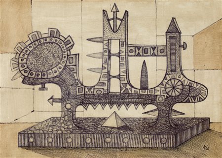 MATTEUCCI - Senza Titolo, 1947