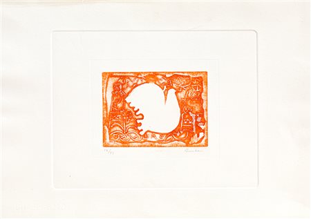 SAMI BURHAN (1929) - Senza Titolo