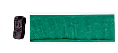 SIGILLO CILINDRICO PROTODINASTICO DATAZIONE: III millennio a. C. MATERIA E...