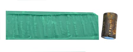 SIGILLO CILINDRICO PALEOBABILONESE DATAZIONE: II millennio a. C. MATERIA E...