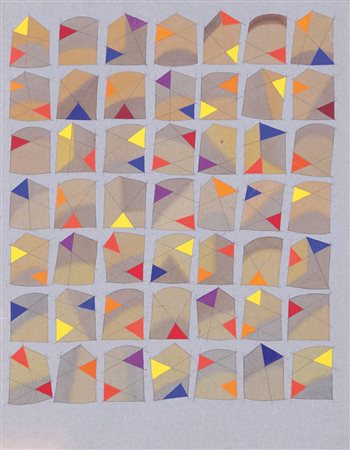 FRANCO BRUZZONE Altare (SV) 01/11/1934 Estate 1995, 1995 olio, tempera e...