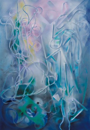 VINCENZO BALSAMO Brindisi 27/06/1935 Evocazioni, 1978 olio su tavola cm....