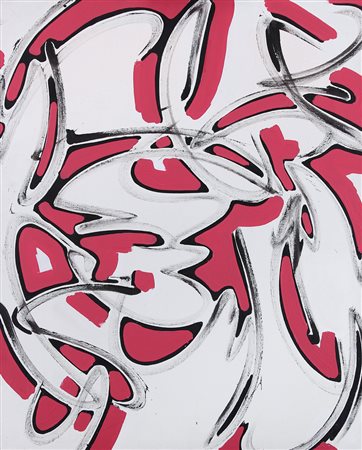 GIOVANNI ASDRUBALI Tuscania (Vt) 07/10/1955 Malumazac, 1990 acrilici su tela...