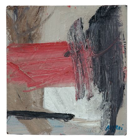 PIERO RUGGERI Torino 27/04/1930 - 14/05/2009 Paesaggio, 1982 olio su tavola...