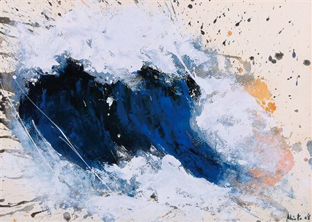 MASSIMILIANO ALIOTO Brindisi 06/05/1972 Ho visto il mare, 2008 tecnica mista...