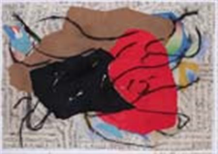 ARTURO CARMASSI Lucca 02/07/1925 Senza titolo, 1976 tecnica mista e collage...