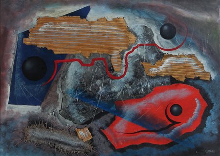 PIPPO ORIANI Torino 25/06/1909 - Roma 01/12/1972 Drammaticità cosmica,...