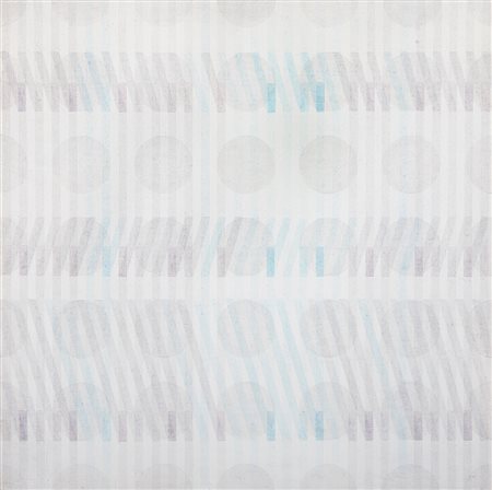 CARLO NANGERONI New York (U.S.A.) 24/06/1922 Senza titolo, 1981 acrilico su...