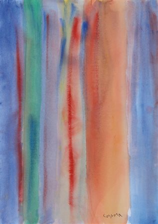 ANTONIO CORPORA Tunisi (Tunisia) 15/08/1909 - Roma 06/09/2004 Arcobaleno,...