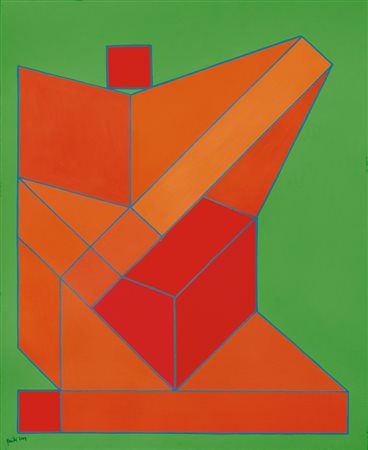 ACHILLE PERILLI Roma 28/01/1927 L'eco profondo, 2007 tecnica mista su tela...