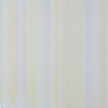 JORRIT TORNQUIST Graz 1938 OP.261, 1969 acrilico su tela cm. 40x40, firma e...