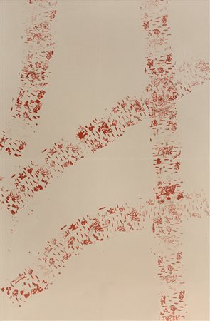 RENATO MAMBOR Roma 04/12/1936 Itinerari (prove), 1968 tecnica mista su...