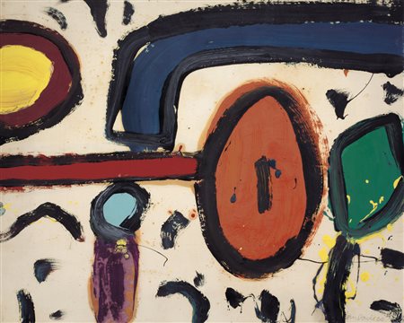 ALAN DAVIE Grangemouth (Scozia) 28/10/1920 Senza titolo, 1960 tecnica mista...