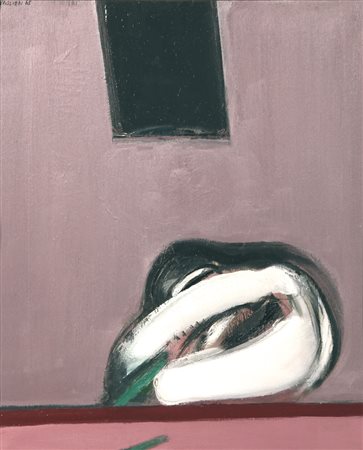 TINO VAGLIERI Trieste 08/09/1929 - Milano 09/03/2000 Bucranio, Notturno, 1965...