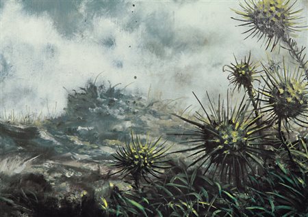 FRANCESCO DE GRANDI Palermo 1968 Montagnetta, 2006 olio su tela cm....