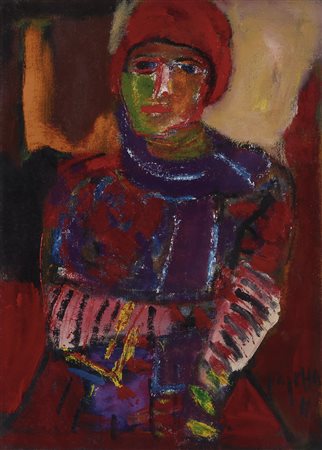 GUIDO PAJETTA Monza (Mi) 08/02/1898 - Milano 15/02/1987 Senza titolo, (1970)...