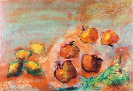 VITTORIO BELLINI Vertona (BG) 1936 - Bergamo 2009 Senza titolo, (1992) olio...