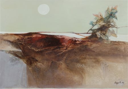 GIOVANNI CAPPELLI Cesena (Fo) 17/02/1923 - Milano 20/03/1994 Paesaggio, 1970...