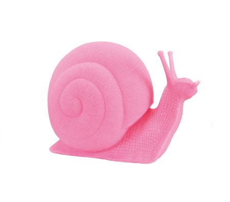 CRACKING ART Chiocciola multiplo in plastica rosa cm. 55x30x40, esemplare...