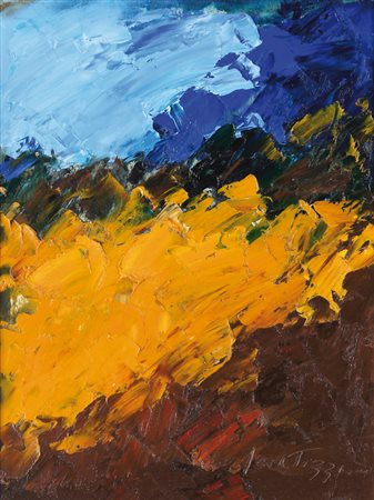 SERGIO SCATIZZI Gragnano (Lu) 20/12/1918 - Firenze 02/12/2009 Paesaggio, anni...