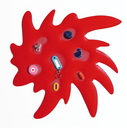 RENZO NUCARA Crema 1948 Bang 10-37, 2011 resine, oggetti, colore serigrafico,...