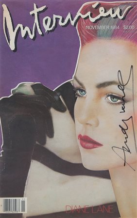 ANDY WARHOL Pittsburg (Usa) 1928 - New York 1987 Interview rivista del...
